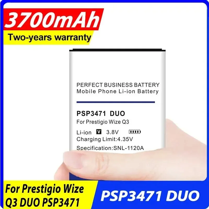 

PSP3471 DUO 3.8V 2000mAH Mobile Phone Batteries for Prestigio Wize Q3 DUO PSP3471