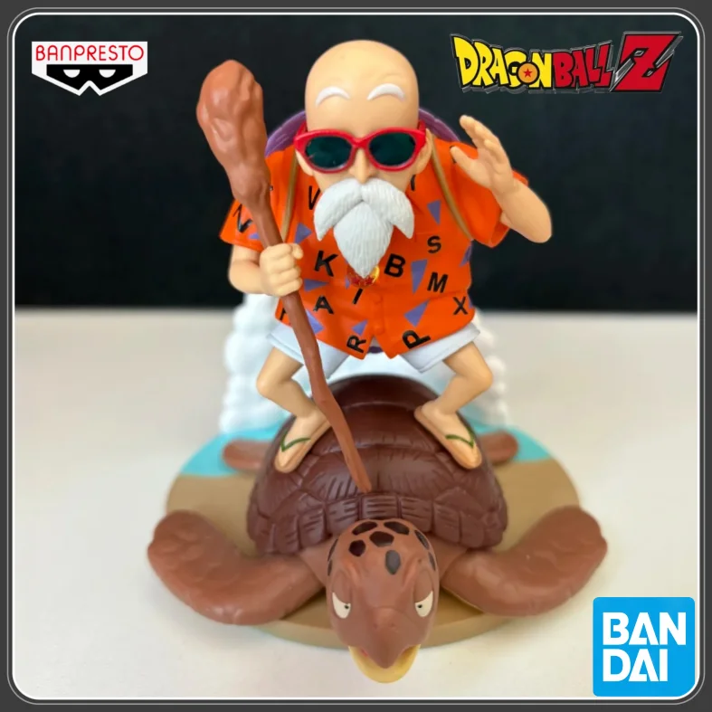 В наличии: Оригинальная коллекционная фигурка Bandai Banpresto Dragon Ball History Box Kamesennin Master Roshi, 11 см, ПВХ, аниме-приз, коллекционный предмет
