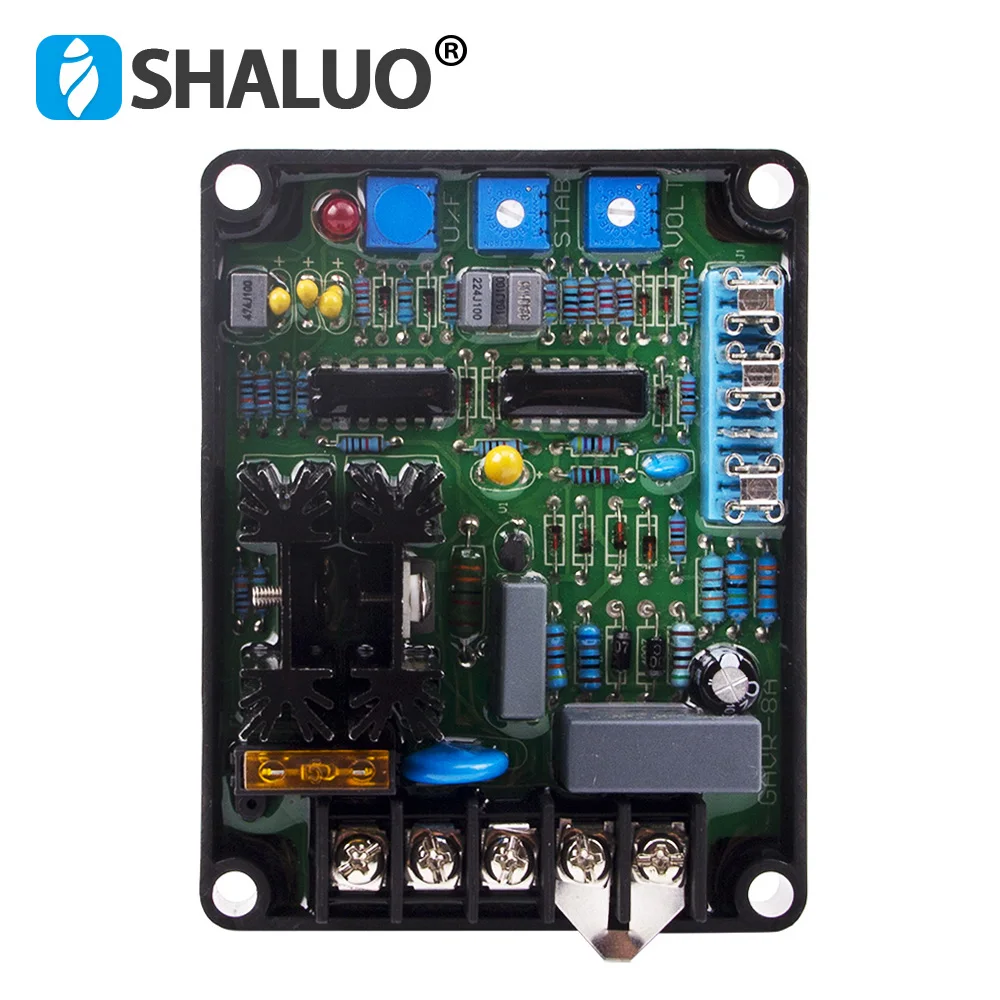 

Бесщеточный генератор GAVR-8A AVR, автоматический регулятор напряжения, дизельный генератор, стабилизаторы мощности