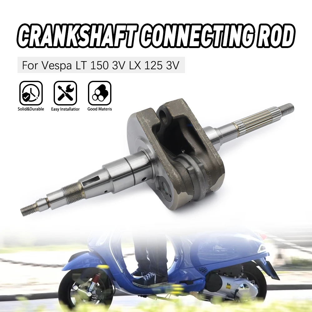 For Vespa Piaggio Primavera 125 i.e 3V 2022 i-Get Crankshaft Connecting Rod Precision Machined Grade Replacement Part