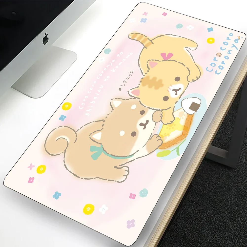 Grand tapis de souris de jeu Corocoro Coronya japonais, sous-souris d'ordinateur, PC Gamer, ordinateur portable, clavier de bureau, polymères média