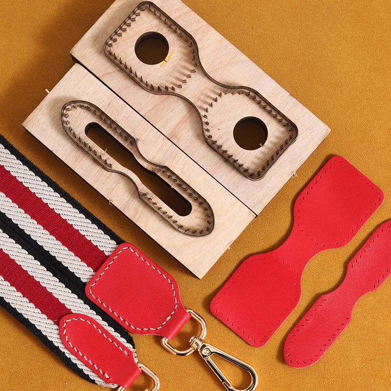 1Pc DIY skóra Craft klamry pasa podłączyć skórzany nóż do cięcia formy metalowe wydrążone punktak pneumatyczny łatwy w użyciu