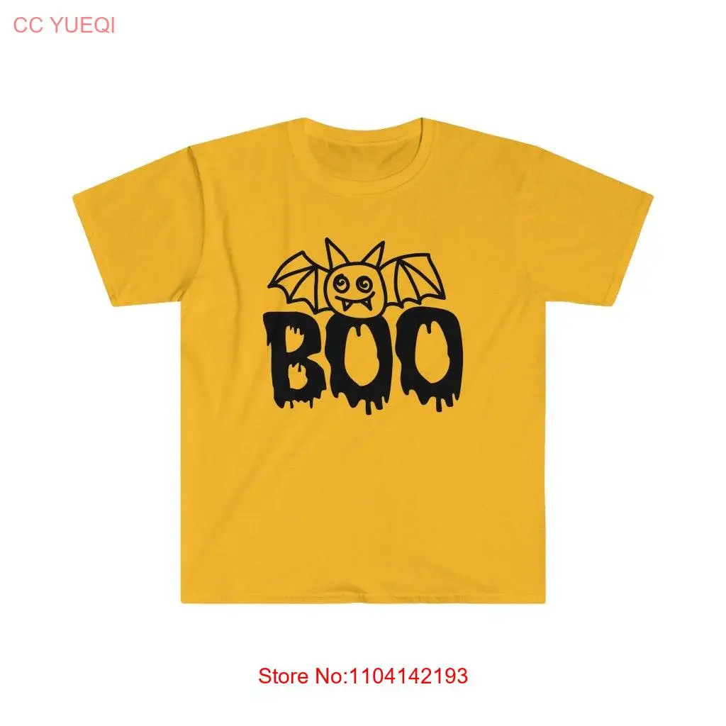 Boo Halloween T Shirt Trick Or Treat long or short sleeves