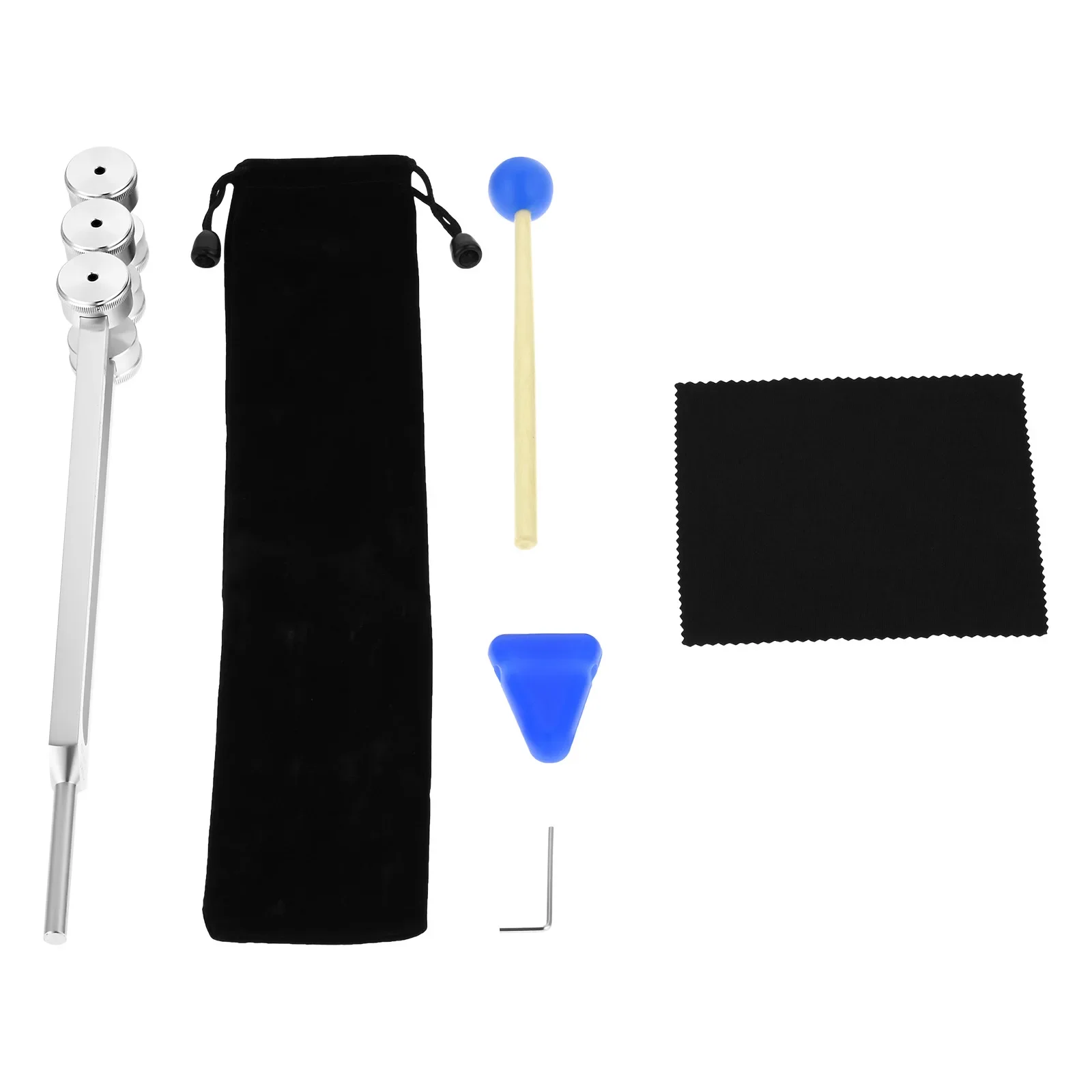 Imagem -02 - Alumínio Pesoed Turner Tool Tuning Fork Hammer Bolsa Bag Regerar Estimular Nervos Dano Alta Qualidade Otto 32 32hz 1pc
