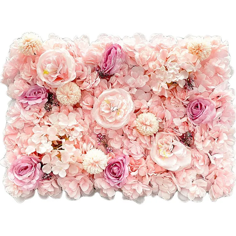 Wedding Decorative Flower Wall Artificial Silk Flowers Home Decoration Accessories Party Backdrop Photography Props Customized