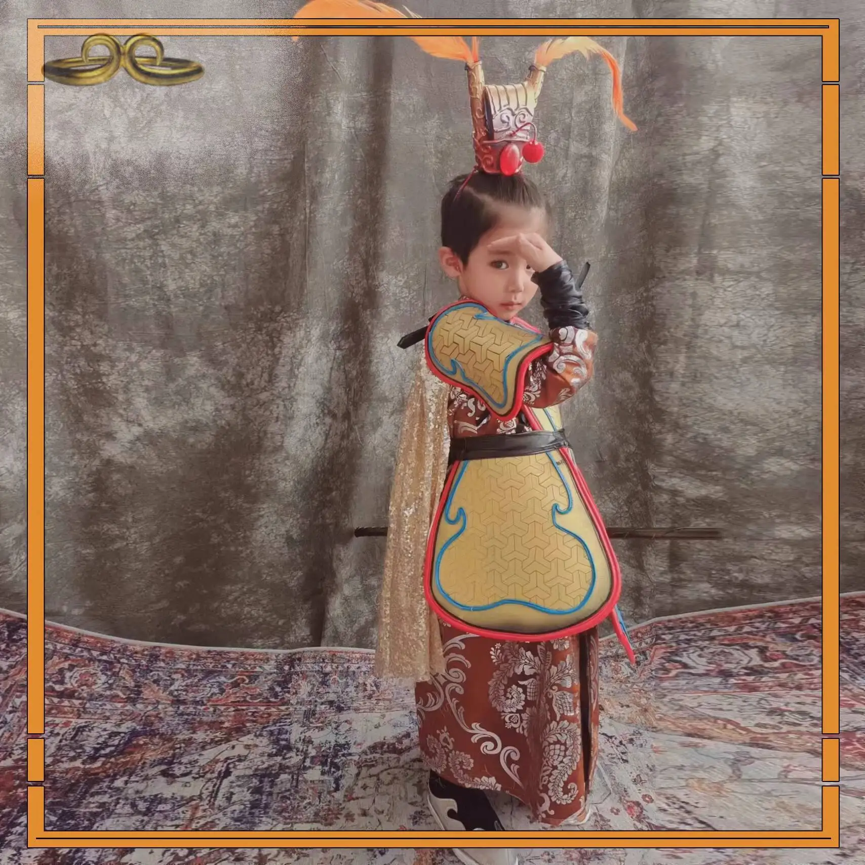 

New Cosplay Halloween Costume Journey To The West Monkey King Chinese Armor Sun Wukong Armor Performance Dress National