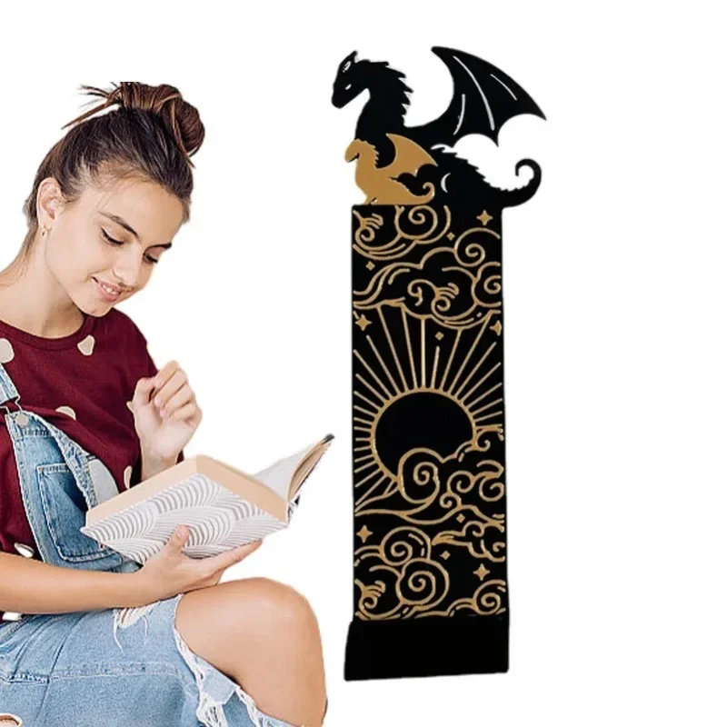 Book Marker Dragon Reading Bookmarks Dragon Bookshelf Display Decorations For Christmas Halloween NewYear Birthday Gift