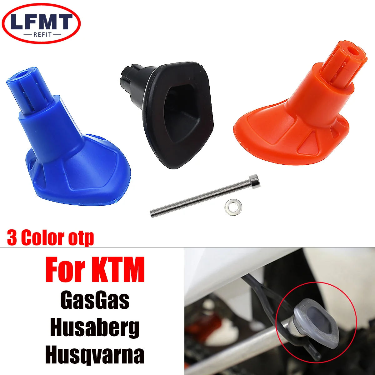 

For Husqvarna 125 150-450 500 501 CC TE FE TX FX 2014-2023 GasGas Husaberg Motocross ABS Plastic Side Stand Kick Stand Base Foot