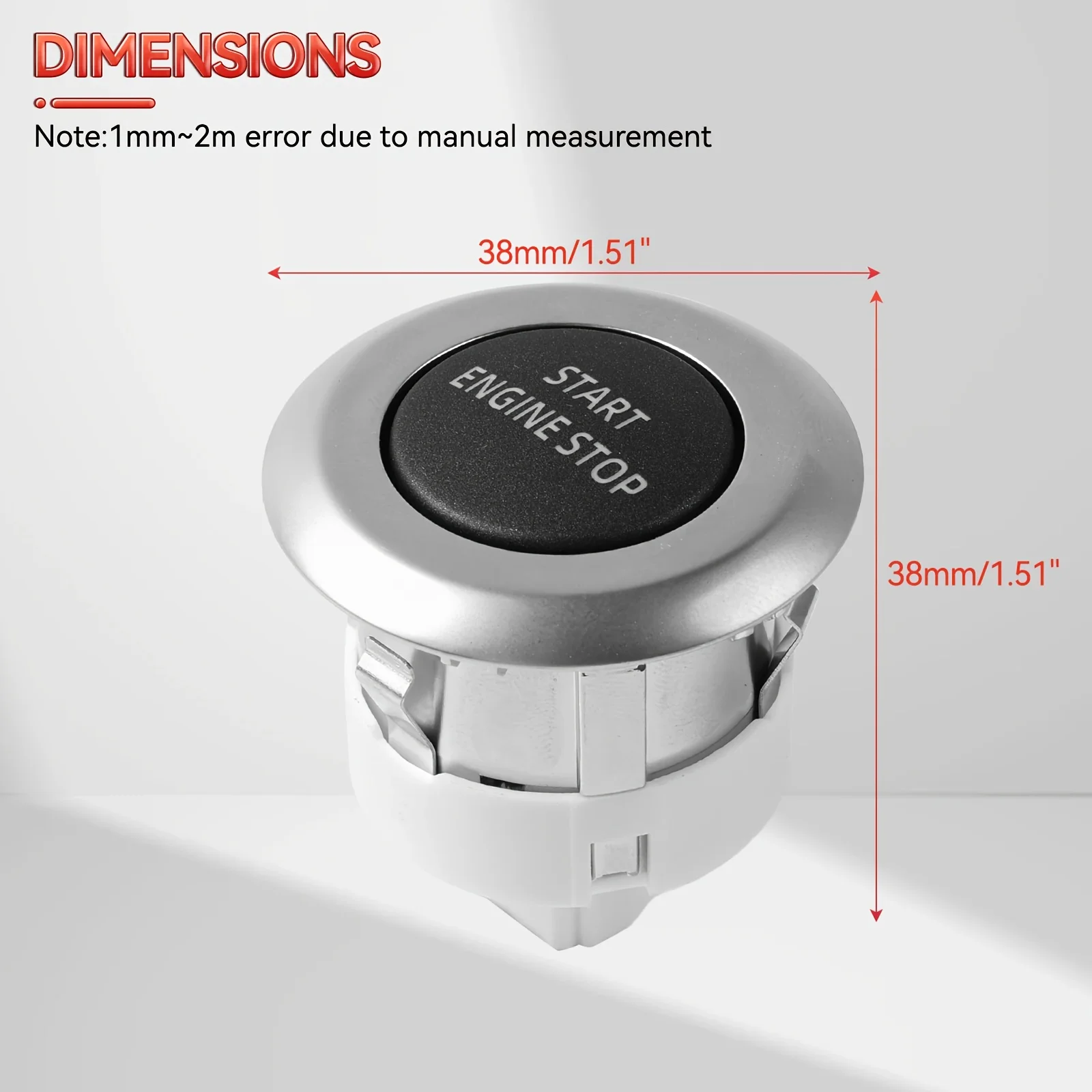 LR014015 Keyless Engine Start Stop Ignition Button For Land Rover Discovery 4 2010-2016 Range Rover Sport 2010-2013