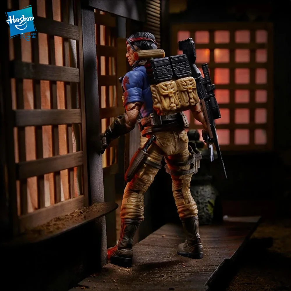 Hasbro G.I.JOE sklasyfikowana seria spirytusowych żelaznych noży 6 cali 16Cm figurki Model postaci z Anime zabawki dla dzieci na prezent zbierania zabawek