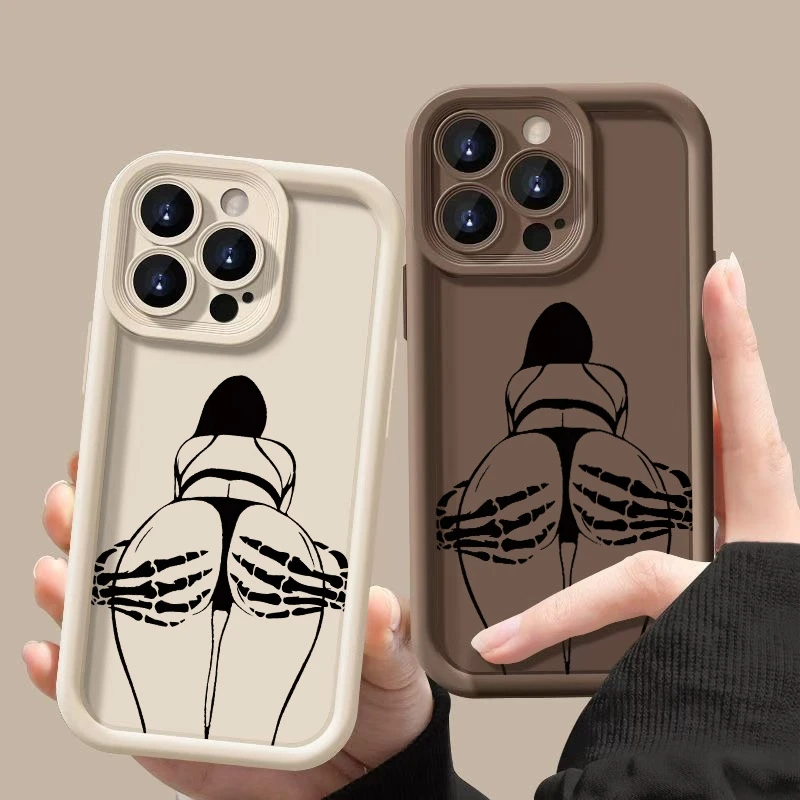 クリエイティブな柄のスマホケース Realme 14 Pro Plus 5G 14X 13 12 11 10 9 8i 8 C75 C65 C63 C55 C53用 耐衝撃 ソフトシリコンカバー