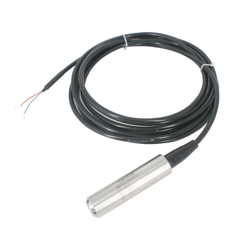 

10m Cable lengh Submersible water level Sensor 1m 2m 3m 5m range 4-20mA 0-10V output liquid Level pressure Transmitter