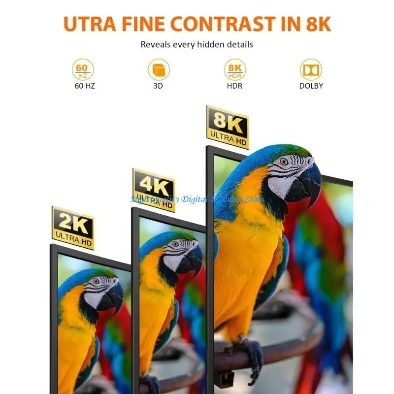 

U2JE Switch Splitter 2 in 1 out Box Video Distribut for Dual Monitors HDTV DVD