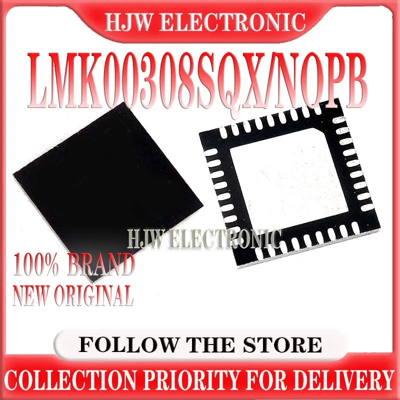 

1-10PCS LMK00308SQX/NOPB LMK00308SQ/NOPB IC CLK BUFFER 3:9 3.1GHZ 40WQFN