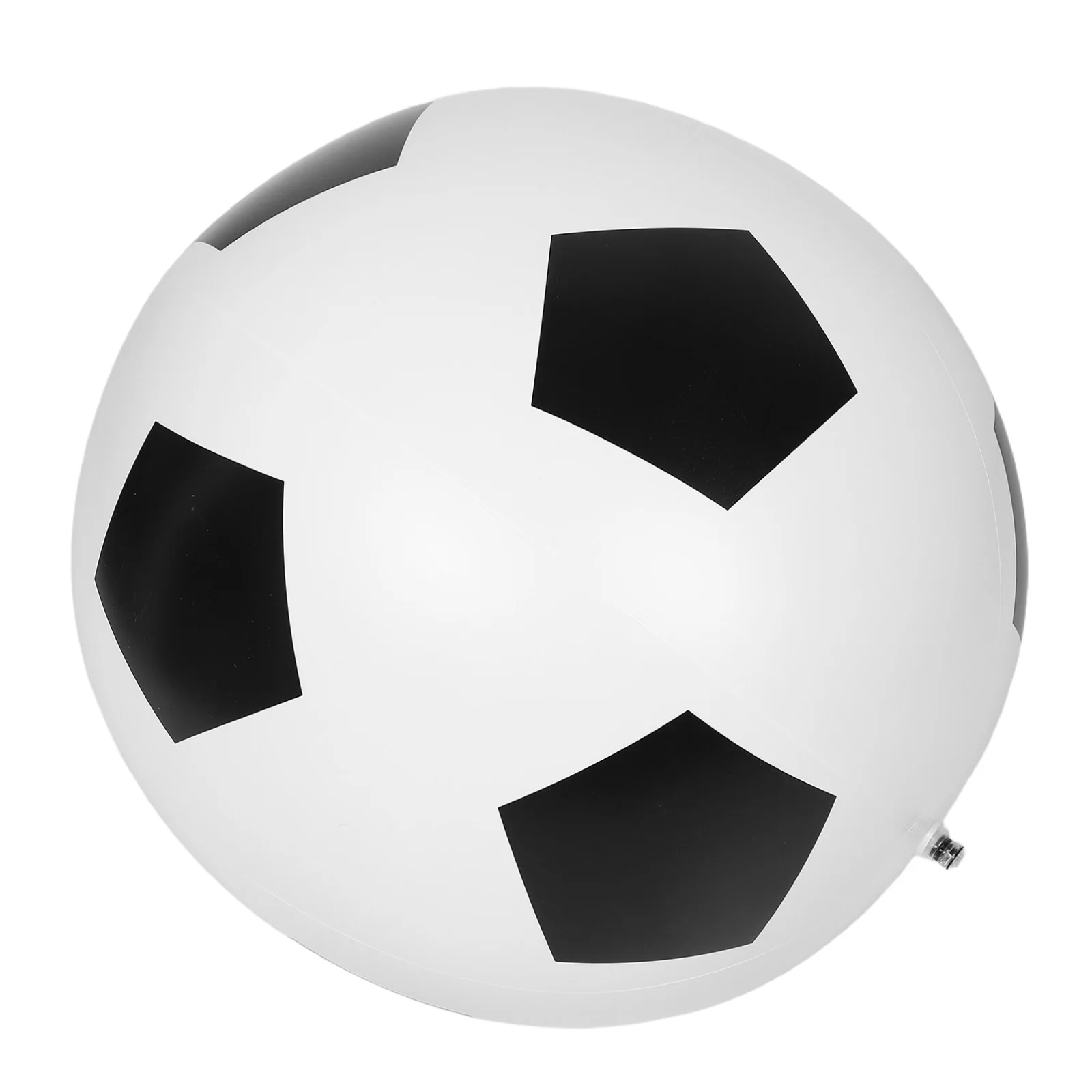 Bola de Futebol Inflável de PVC 60cm, Textura Macia e Durável para Crianças, Atividades Aquáticas na Praia e Piscina, Brinquedo Familiar para Diversão ao Ar Livre
