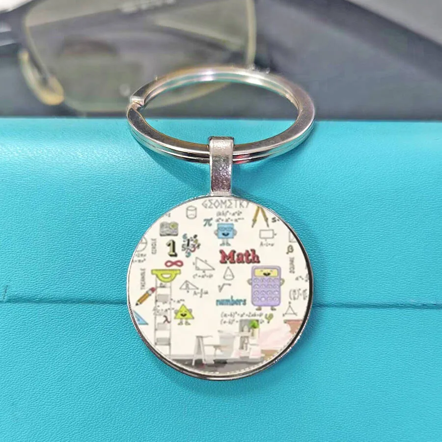 Innovative Chemistry Keychain, Geometry Science Keychain, Biology Master's Teacher's Day, Chemistry Professor Gift