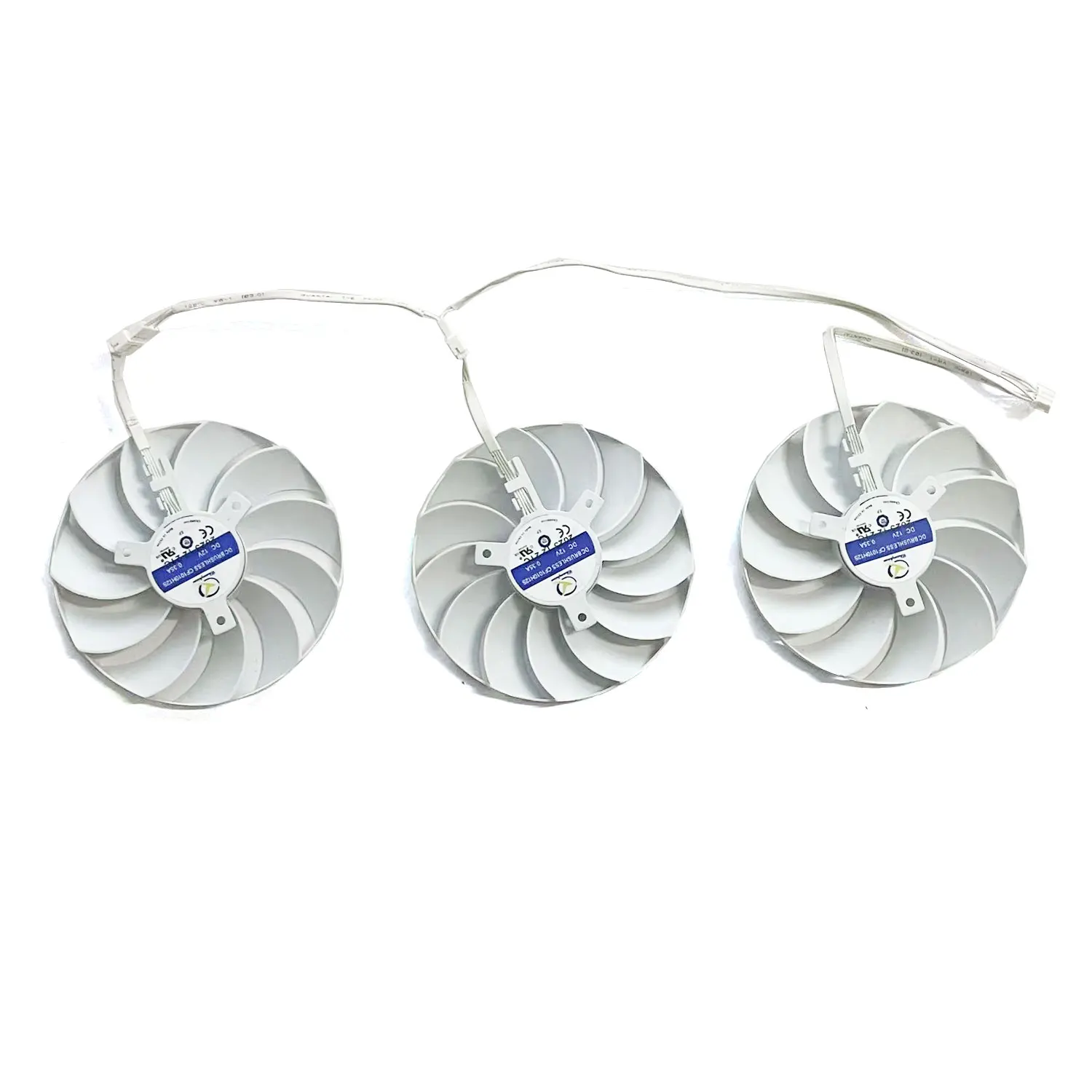 

For Asrock Radeon RX 7900 XT Phantom Gaming White 20GB OC Graphics Card Cooling 98MM CF1010H12S RX 7900XT GPU Fan