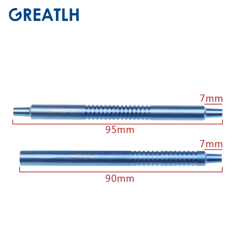 Ophthalmic Infusiong Handpiece Titanium Handle 9cm 9.5cm Eyelid Tools Ophthalmic Instruments