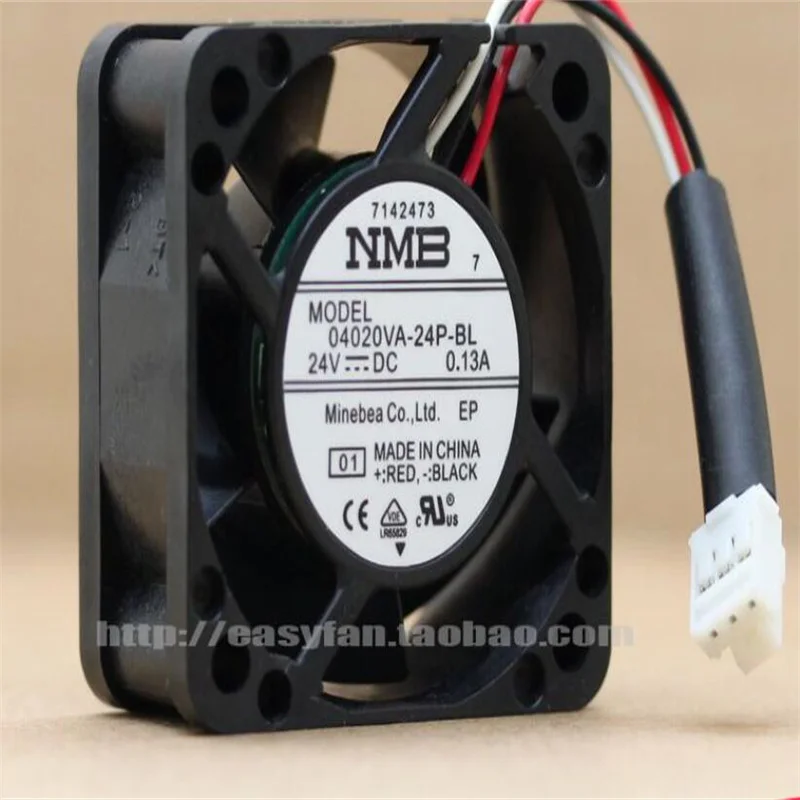 Wholesale: 04020va-24p-bl genuine NMB 4020 24v 0.13a 4CM three-line An Chuan seven-series fan - view 5