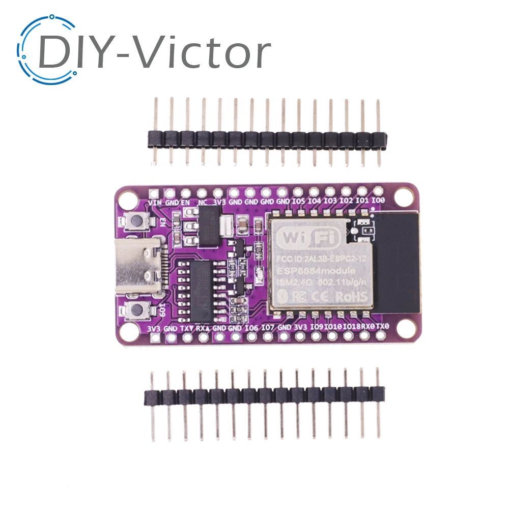 NODEMCU ESP32-C2 ESP8684 Development Board TYPE-C USB ESPC2-12 DevKit Serial CH340 WiFi+Bluetooth Dual Core Module For Arduino