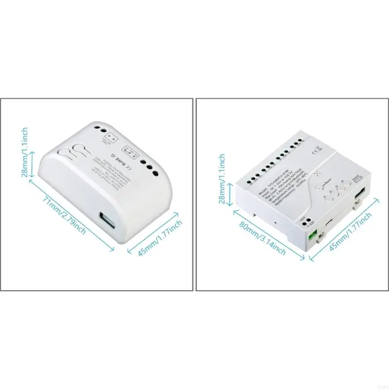 Bộ điều khiển nhiệt độ nhà thông minh 62KA 1 kênh với cảm biến chống thấm cách đơn/nút 4 khóa từ xa