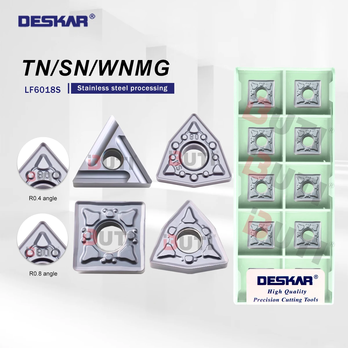 

DESKAR 100% Original CNC Lathe Alloy Material Cutting Tools TNMG16-CF HA MA MS R/L-S WNMG08-JMS MQ MM CV VM SNMG12-CV LM LF6018S