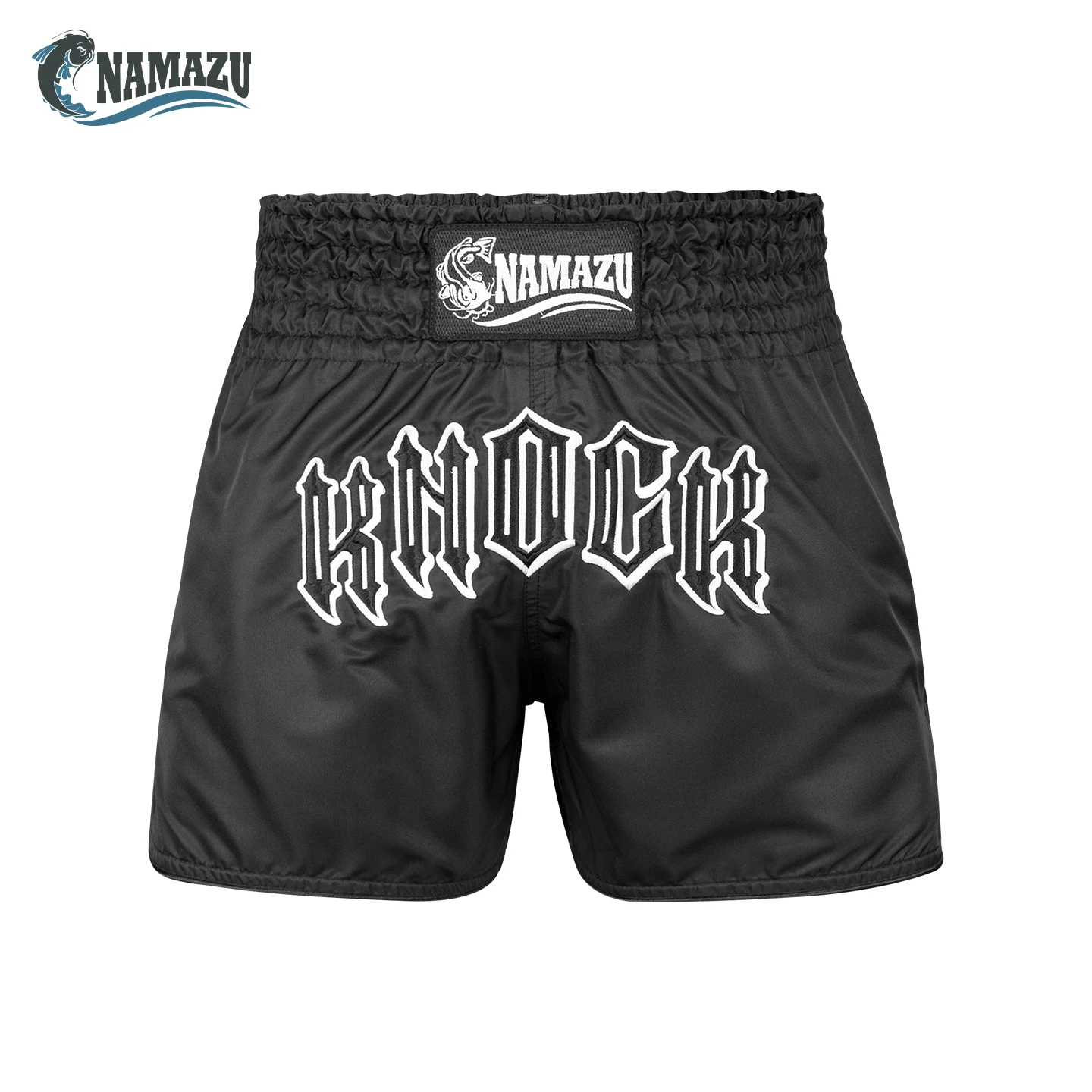 

Namazu MMA Shorts for Kids & Adults, Muay Thai Shorts Boxing, Embroidered, boxing shorts,combat sports Training and fitness