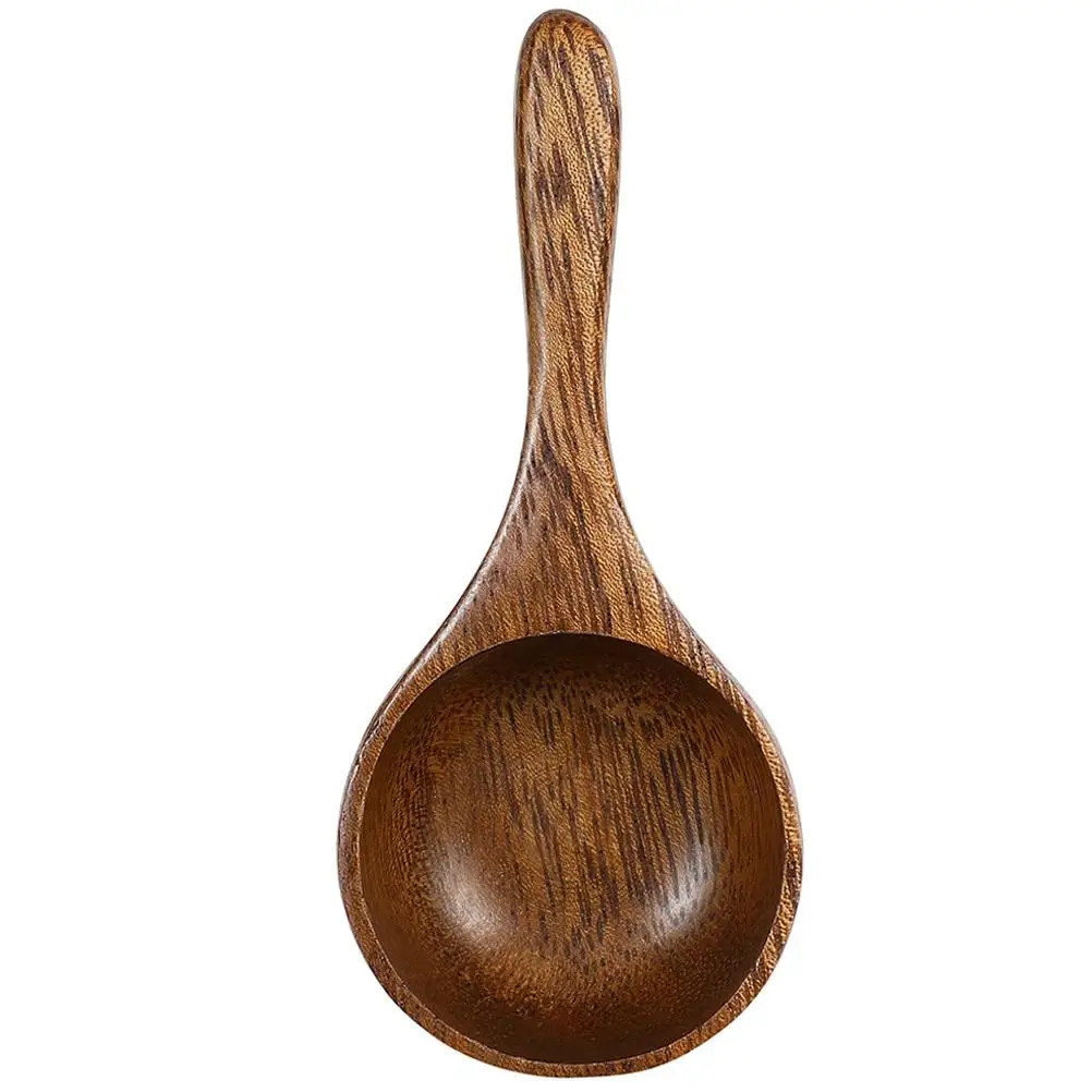 

Mini Teaspoon Measuring Milk Powder Wooden Coffee Beans Spoon Spoon Long Handle Powder Wood Kitchen Gadgets