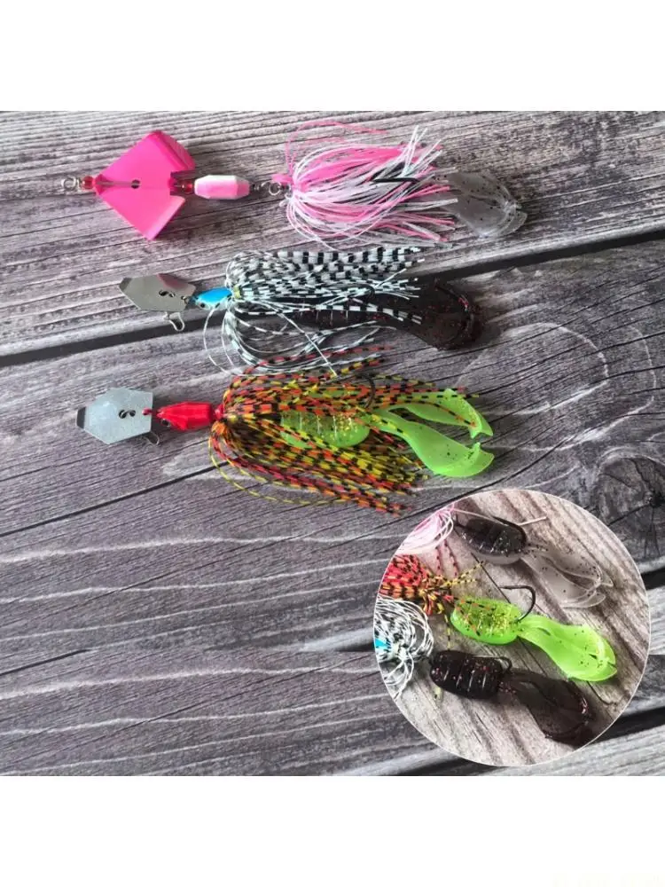 M5TC 6pcs Weight Salting Artificial Baits Soft Lures Multiple Color Light weight Lures for Freshwaters Saltwater Fishing