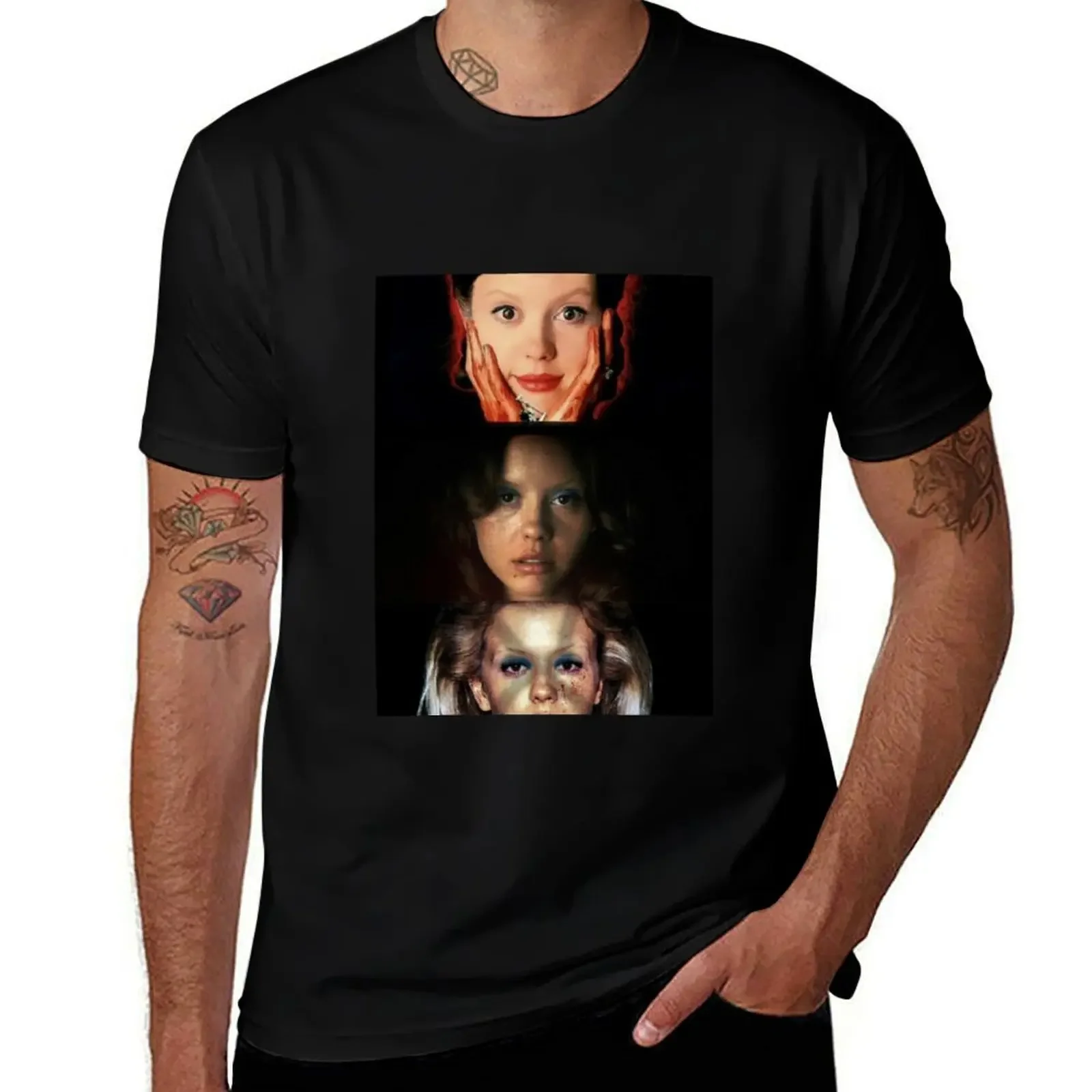 Pearl X Maxxxine Mia goth film horror movie T-Shirt funny gifts Man t-shirt mens graphic t-shirts hip hop
