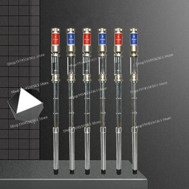 T1/T2 Pneumatic Polyurethane Lifting Plunger Pump - High Viscosity Polyurea Spraying Tool for Plug-in Barrel