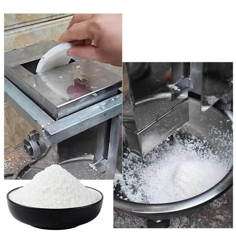 

Stainless steel coconut shredder fully automatic shredder coconut shredder head Peeling & Scraping Equipment