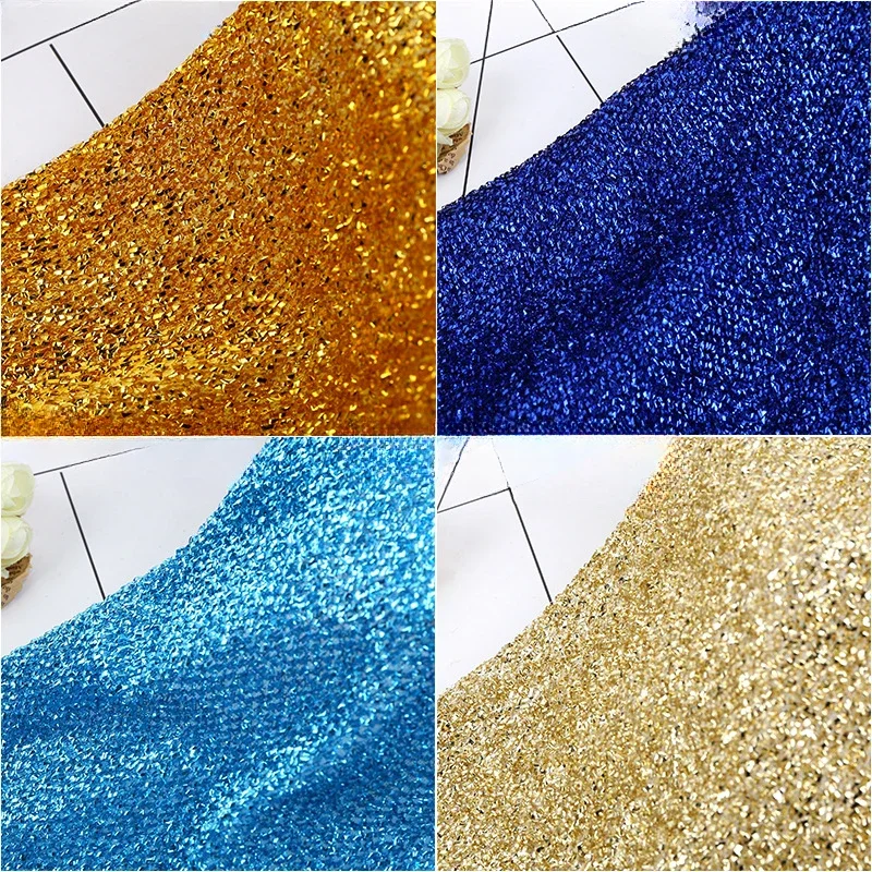 

Manufacturer Wholesale Pine Fur Dog Fabric Glass Onion Shiny Coarse Thread Fabric Fashionable Toy Stage Decoration Fabric