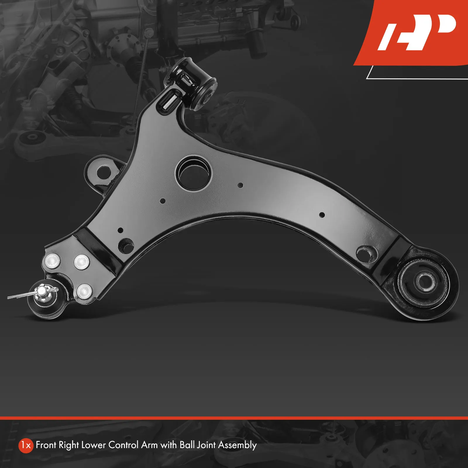 A-Premium Front Right Lower Control Arm Ball Joint Assembly for Chevrolet Impala 2006-2013 Buick Regal 1997-2004 Allure Century