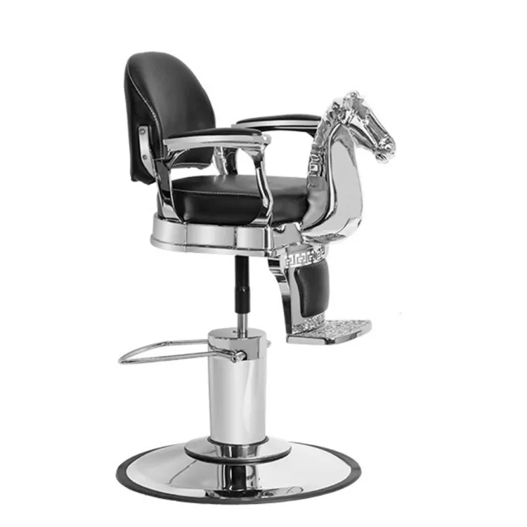 

xx- ChairTop Selling Cartoon Barber Chair Baby Hair Salon Chair Super Quality Cute Trojans Comfort Barber Ch*