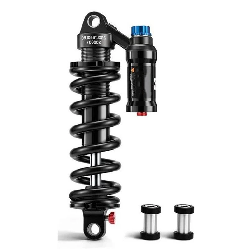 T22C Coil Spring Rear Shock-Absorber Adjustable Rebound Suspension For AM FR DH Mountain Bike & Electric Bicycle 230MM