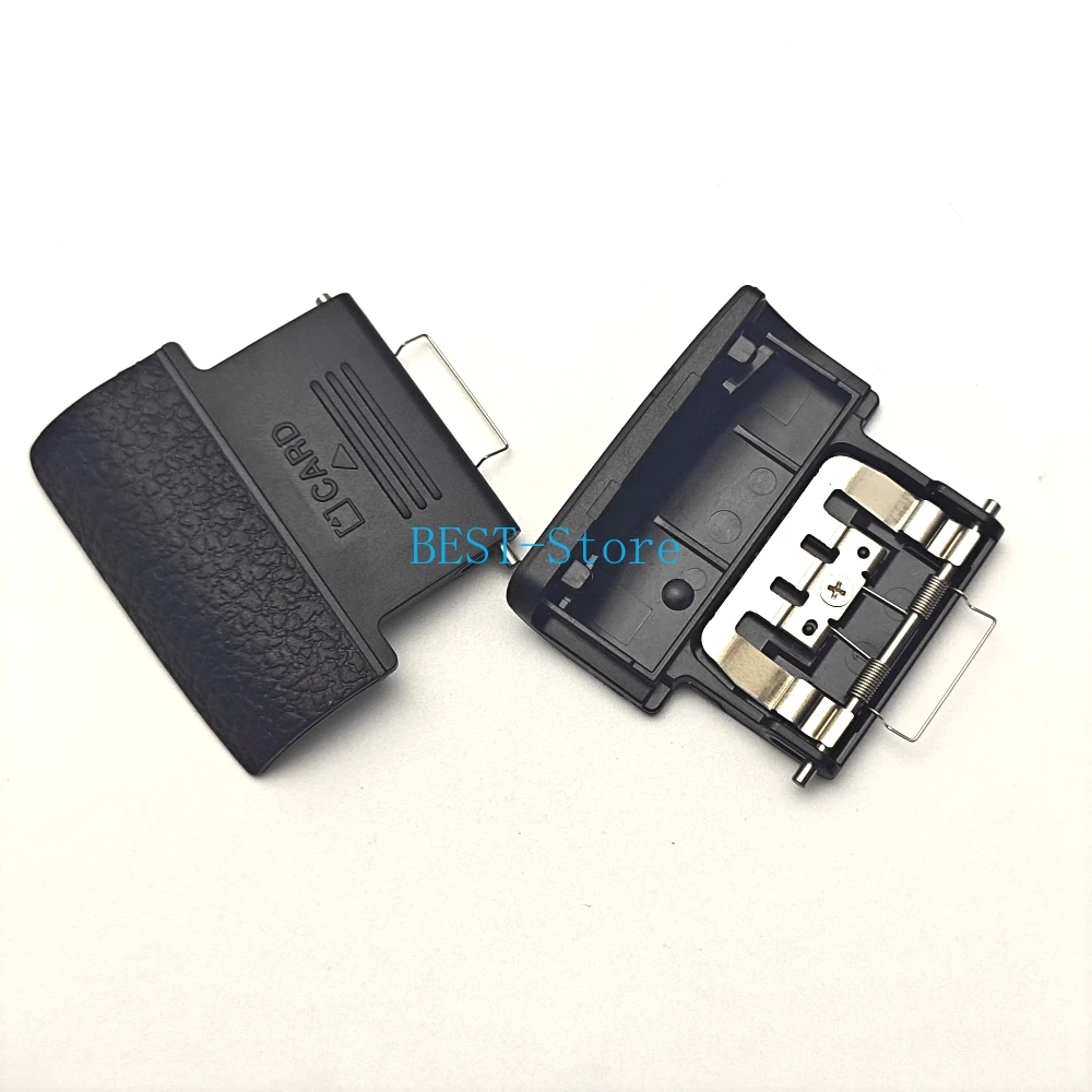 1PCS NEW for Nikon D7500 SD Card slot cover Door Memory Chamber with Rubber Repair Part