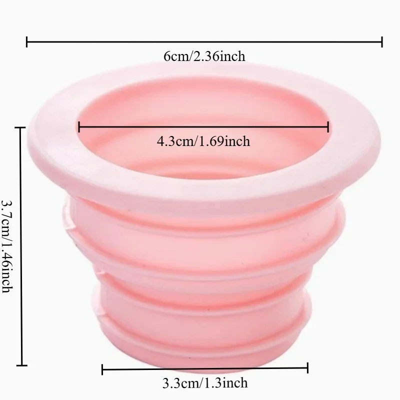 Groove Gasket Drainage Sealing Ring, Flexible Durable Sewer Hose Plug, Odor Proof