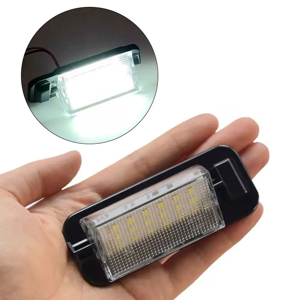 2 قطعة LED رقم الترخيص لوحة أضواء لمبات لسيارات BMW 3 Series E36 318i 318is 318ti 325i M3 1992-1998 الأبيض لا خطأ P0U6