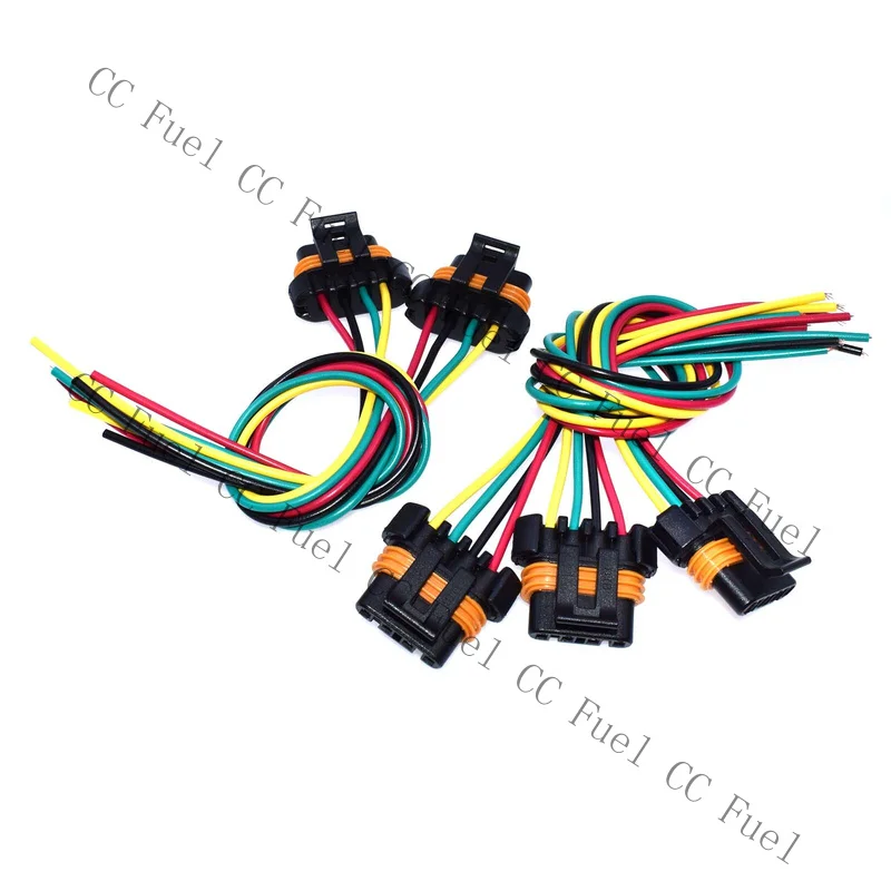 C+ 5X Alternator Plug Connector Wiring Harness For GM Chevrolet Corvette 15306009