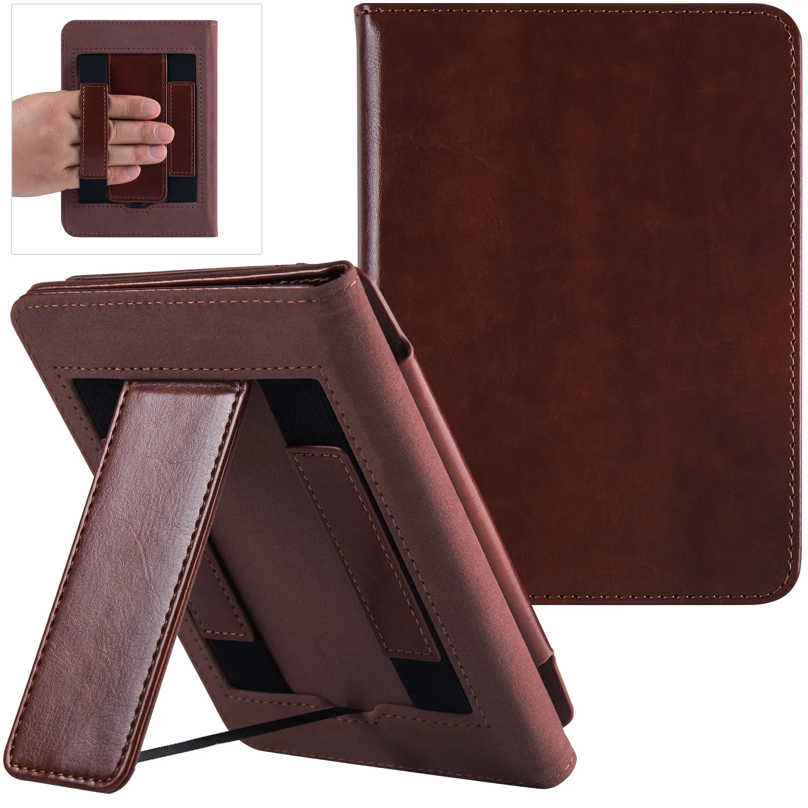 

Stand Case for All-new 6-inch Tolino Shine 5 / Tolino Shine Color e-Reader - PU Leather Sleeve Cover with Auto Sleep/Wake