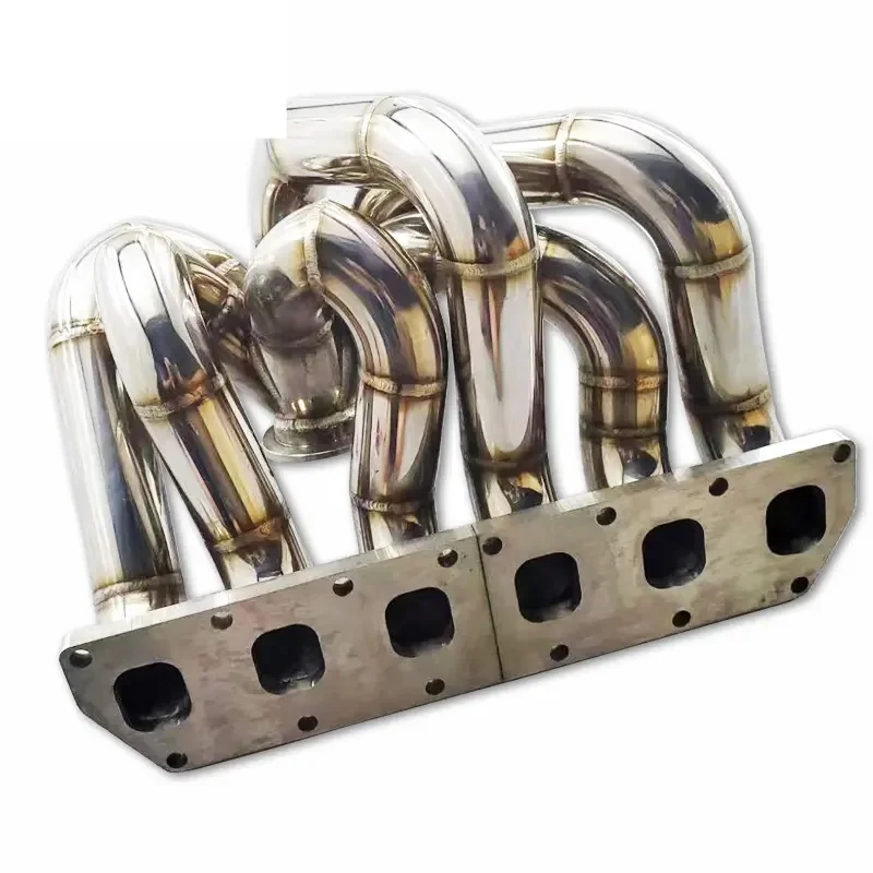 The first section of plantain Turbo Exhaust manifold For Volkswagen/VW R32 MK5 3.2L 2006- Automobile Exhaust Pipe Performance  E