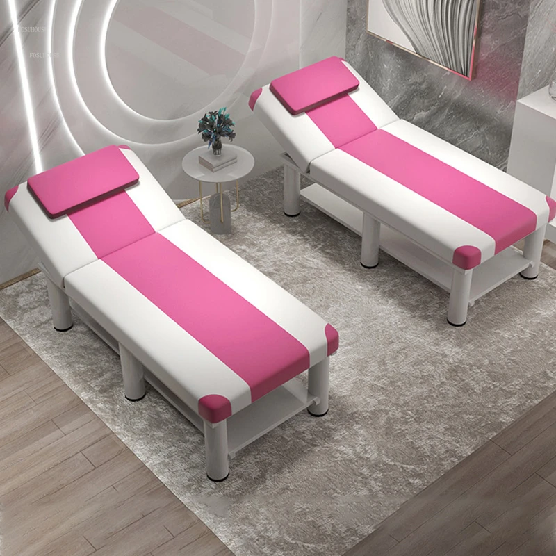 Folding Massage Tables Modern Beauty Beds Beauty Salon Special Moxibustion Bed Physiotherapy Bed Home Massage Bed Embroidery Bed