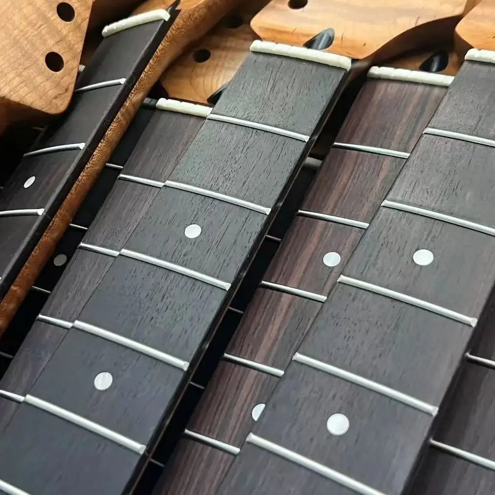 

TL гриф для электрогитары 21/22 класса канадский клен-глянец/матовый гриф из палисандра для TL Tele Midline-гитарное оборудование