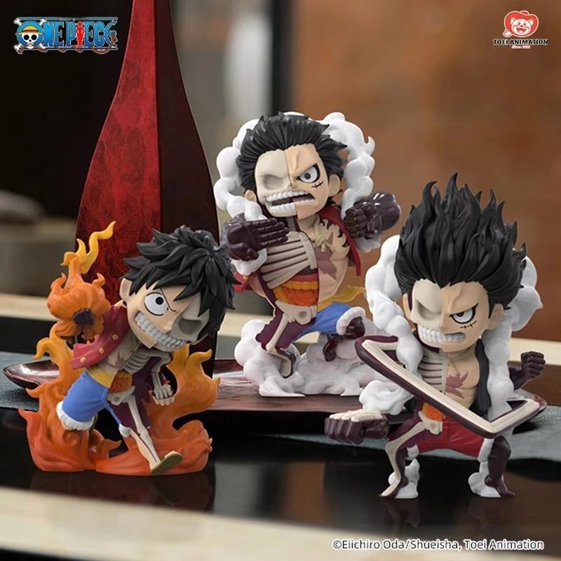 New One Piece Blind Box Luffy Hidden Dissectiples Series 6 Full Gear Luffy Model Desktop Decoration Car Ornament Birthday Gifts