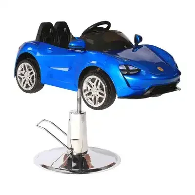 Children's Hair Cutting Seat Cartoon Car Salon Chair For Hair Stylist Hydraulic Pump Chairs