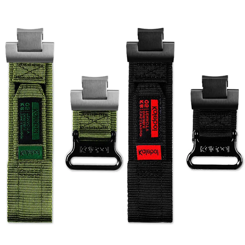 For Casio G-SHOCK series 5657 GST-B400-1A/CD/BB modified nylon canvas watchband with metal adapter waterproof breathable strap