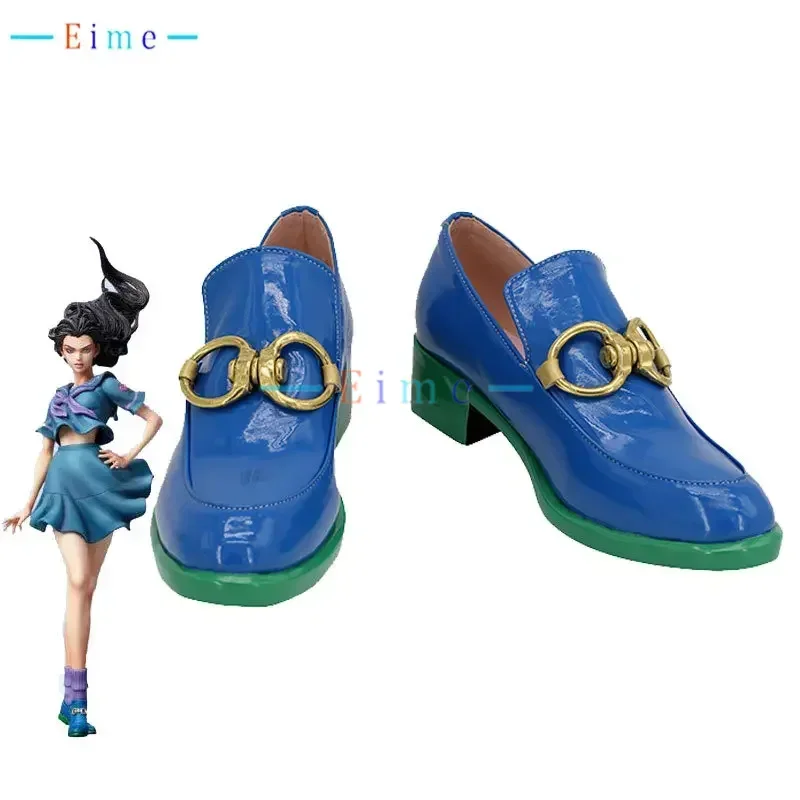 

Anime JoJo's Bizarre Adventure Yamagishi Yukako Cosplay Shoes PU Leather Shoes Cosplay Prop Halloween Boot Custom Made