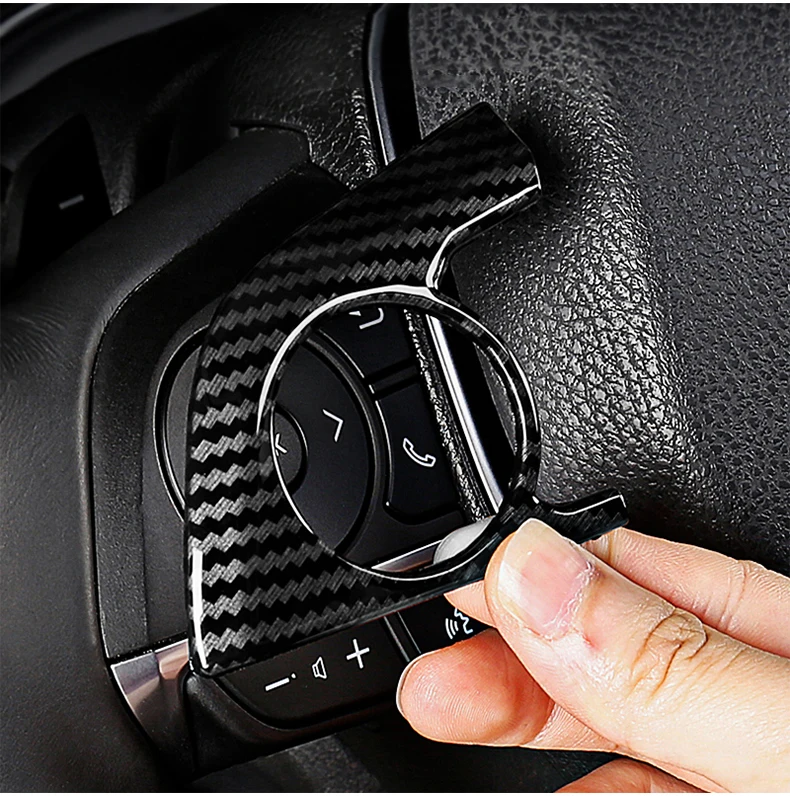 Für Toyota Camry XV70 70 2018 2019 2020 2021 2022 2023 ABS Auto Lenkrad Taste Panel Trim Abdeckung Dekorative Aufkleber – Detail 5