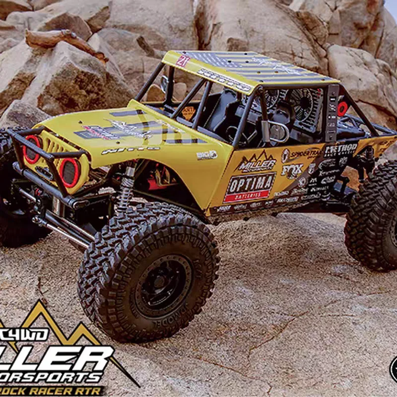 

Jdmodel масштаб 1/10, четырехколесный привод Jdm-186 Miller Rc, имитация электрического дистанционного управления, модель внедорожника для скалолазания, подарок